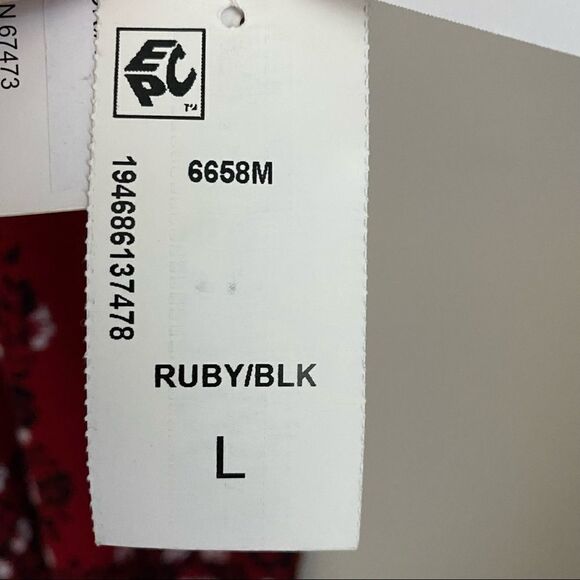 Taylor Women’s Sz L Scoop Neck Floral Fit & Flare Sweater Dress - Picture 12 of 14